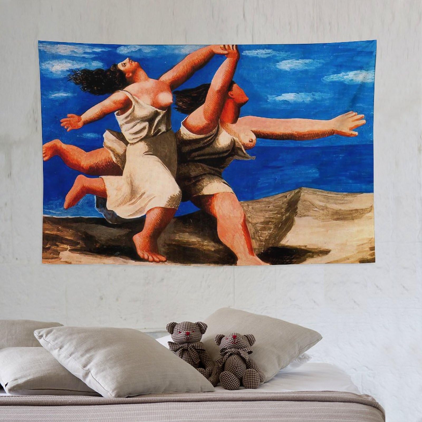 Amazon.co.jp: Pablo Picasso パブロ・ピカソ (ビーチを走る二人